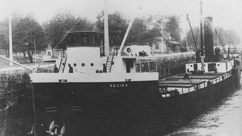 The Regina, a found shipwreck