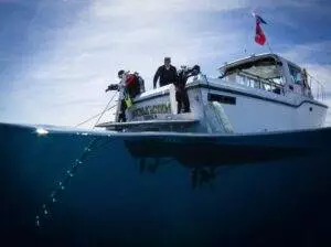 SeaQuest II photographed from a Lake Michigan Dive Charter
